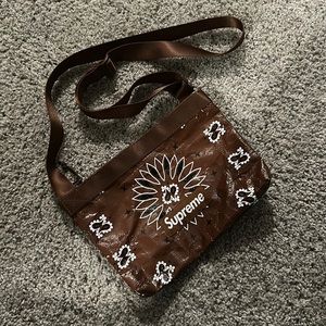 Supreme Bandana Tarp Side Bag